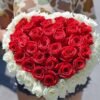 60 White Roses