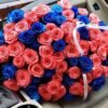 75 Orange And Blue Roses