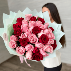Multicolor Roses Bouquet