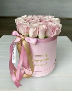 FLW Pink Rose Box