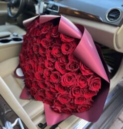 100 Premium Red Roses