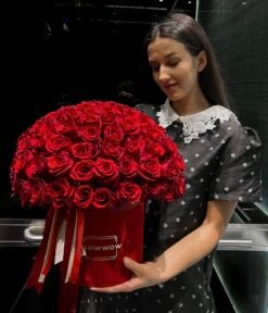 Premium Red Roses Box